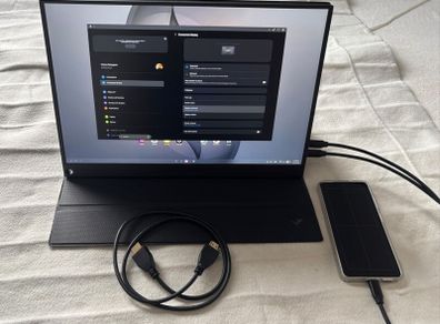 16" Portable Gaming Monitor 2.5K WQXGA (2560x1600) 144Hz - USB-C / DeX / HDMI