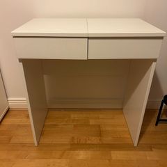 Make up table with two drawers and mirror