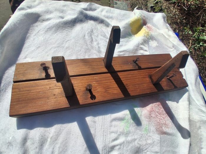 Art Nouveau Wooden Coat Rack