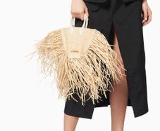 JACQUEMUS Le Petit Baci Straw Handbag! COPY