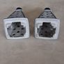 Ceramic Blue and White Holders Image 7