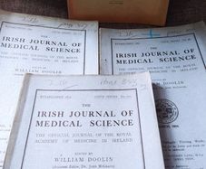 3 Irish Journal of Medical Science & 1 Memorandum, 1934/ 1935/
