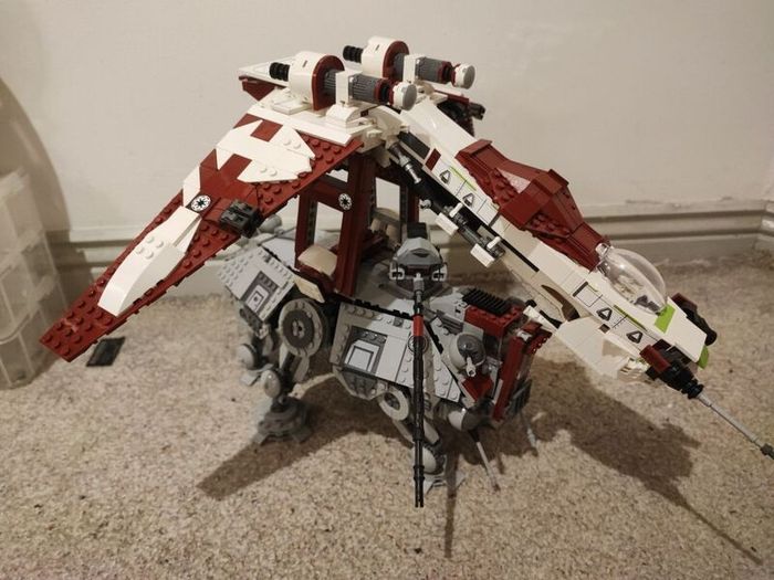 Lego At-te + Custom Dropship