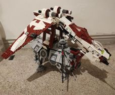 Lego At-te + Custom Dropship