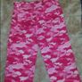 A'nD pink 3/4 lenght girls pants age 10 height 140cm Postage included Image 3