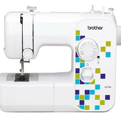 Metal Chassis Sewing Machine, 43.9 x 18.9 x 36 cm White