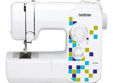 Metal Chassis Sewing Machine, 43.9 x 18.9 x 36 cm White