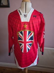 Great Britian Hockey Jersey- Stanway 66 - Medium size