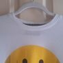Mens CHUNK  White T- Shirt. Image 5