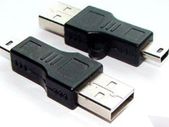New Super Short Mini USB Cable Adapter USB 2.0 to Mini USB