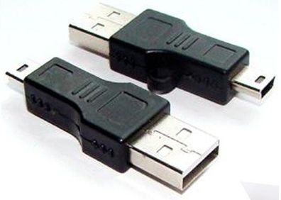 New Super Short Mini USB Cable Adapter USB 2.0 to Mini USB