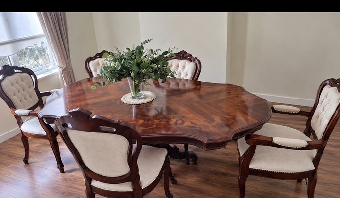 antique dining set