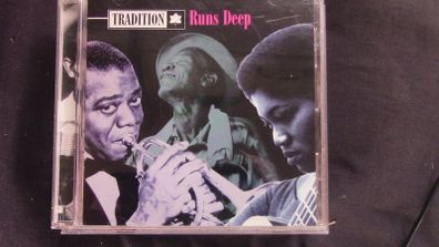 Tradition Runs Deep: Blues, Folk, & Jazz CD ( Lead Belly, Woody Guthrie, Woody Herman, etc.)