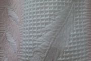 Lovely feather detail  baby blanket