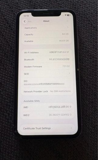 iPhone 11 64GB iOS26 Unlocked