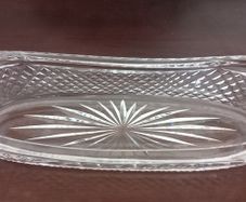 Waterford crystal celery dish.