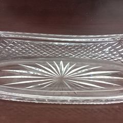 Waterford crystal celery dish.