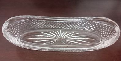 Waterford crystal celery dish.