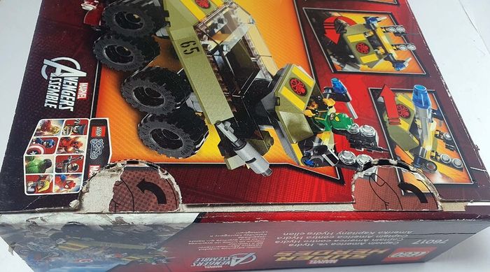 Lego Marvel Superheroes 76017: Captain America Vs Hydra (2014) 100% Complete W/BOX