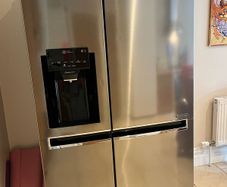 fridge and freezer side by side