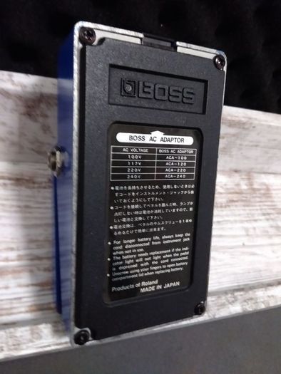 BOSS CS-2 - Vintage Compression Sustainer (Black Label, MIJ, ACA-12V).
