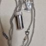 Perfume bottle style necklace Image 4