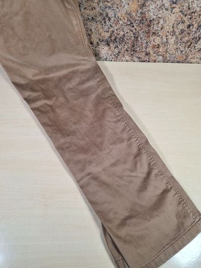 mens BRAX EVANS regular fit trousers chinos jeans stretchy beige denim Size W 40 L regular