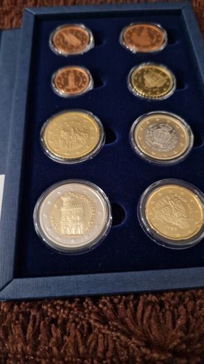 San Marino 2010 2011 euro coin proof sets