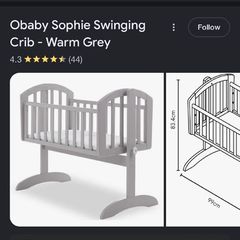 sophie swinging crib