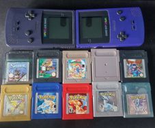 Gameboy color and games including Pokemon Games - CHECK DESCRIPTION FOR WHAT IS LEFT