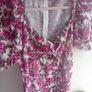 sweetheart floral midi dress Image 2