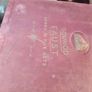 Gramophone wind up record player and book of records. Image 4