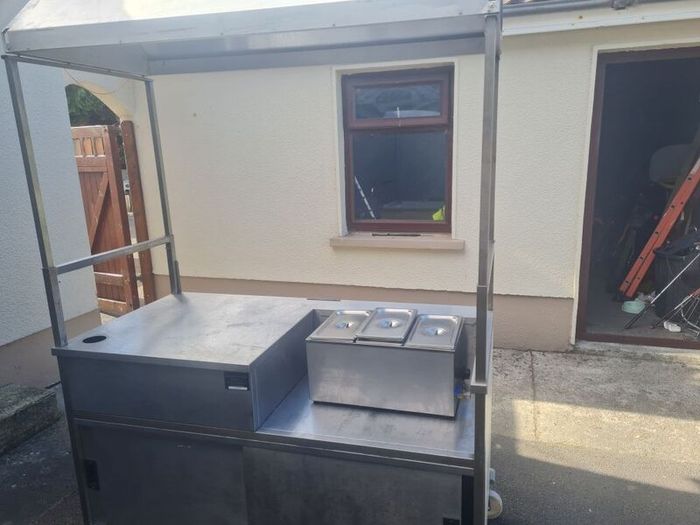 hot dog stand