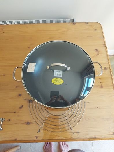 Typhoon Wok, Lid & Rack included. PRICE DROP 30%