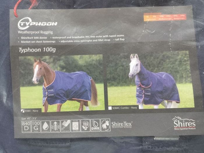 Typhoon Horse Turnout Rug