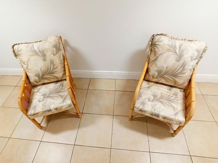 Two conservatory chairs