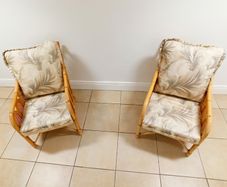 Two conservatory chairs