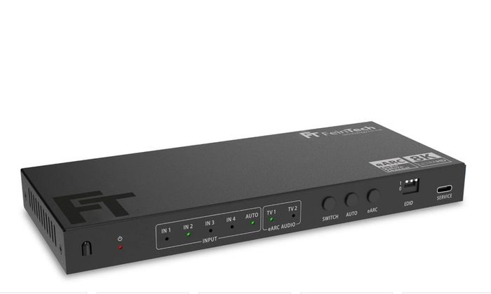 HDMI 2.1 eARC - Remote controlled splitter switch