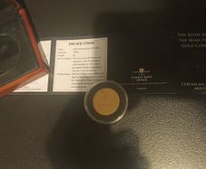 seven signatures coin 9ct gold