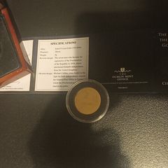 seven signatures coin 9ct gold