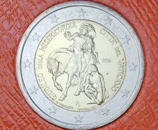 Vatican 2 Euro Brilliant Uncirculated Coin 2016 - Holy Year of Mercy