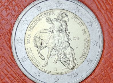 Vatican 2 Euro Brilliant Uncirculated Coin 2016 - Holy Year of Mercy
