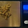REDUCED 18k Gold Chain Wheat Link Image 4