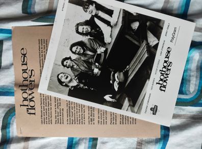 Hothouse Flowers Press Release Promo Photo
