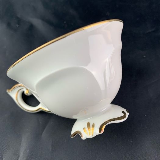 Rare Antique Demitasse Cup and Saucer