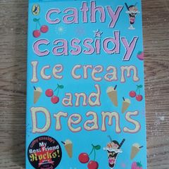 'ice cream and dreams' by Cathy Cassidy, unused book