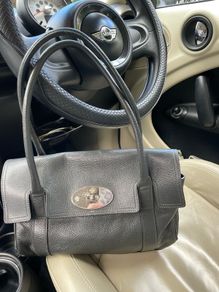 Mulberry east west bag charcoal grey