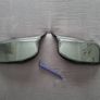 BMW 5 Series E60 E61 M Style Carbon Look Mirror Covers Brand New Image 3