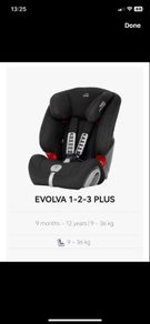 Britax evolva 123