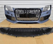 Complete front bumper for Audi A7 S7 11-14 RS7 style honeycomb